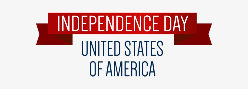 Usa Independence Day Banner Png Clip Art Image - Banner Independence Day Png, transparent png