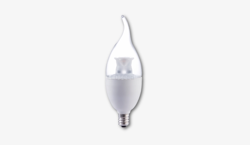 Bant-tip Candle Light Bulb 6w Dimmable - Candle, transparent png