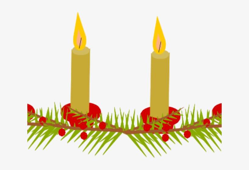 Candle Clipart Candlelight Service - Advent Candle, transparent png