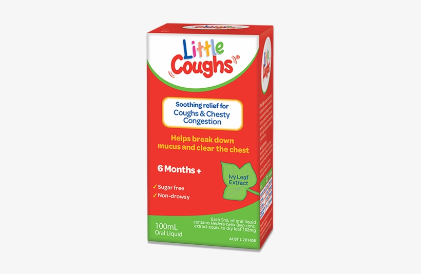 Little Coughs® - Little Coughs Ivy Leaf Extract Oral Liquid 200ml, transparent png