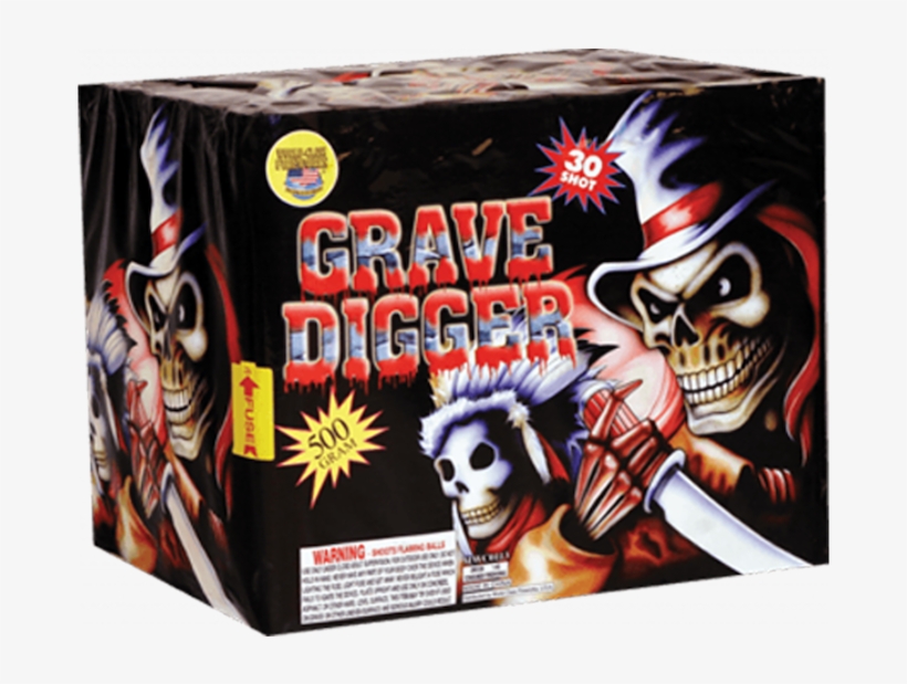 Grave Digger By World-class Fireworks - Grave Digger Firework, transparent png