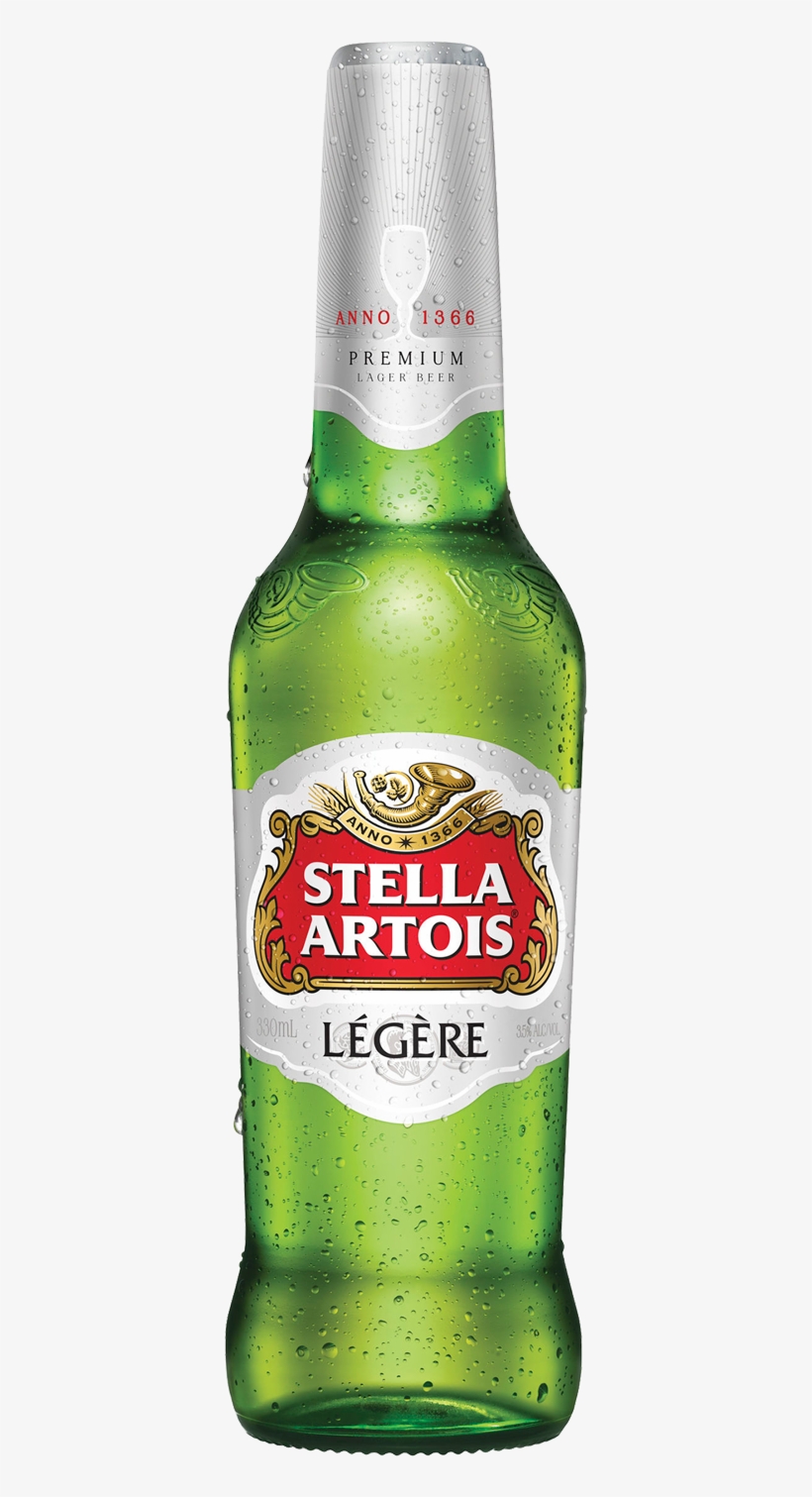 Stella Artois Legere Bottles 330ml - Stella Artois Bottle 330ml, transparent png