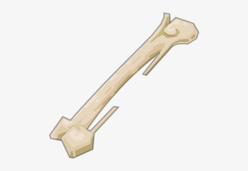 Koalak Gravedigger Shinbone - Bone, transparent png