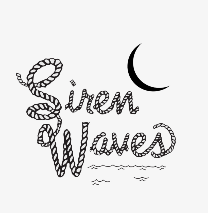 Siren Waves Logo, transparent png