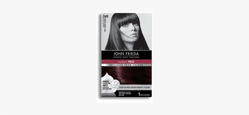 Precision Foam Colour - John Frieda Precision Foam Colour - Deep Cherry Brown, transparent png