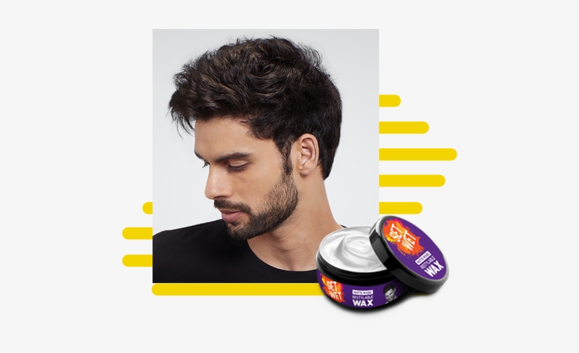 Hairstyle - Set Wet Style - After Hours Glaze Wax Hair Styler, transparent png