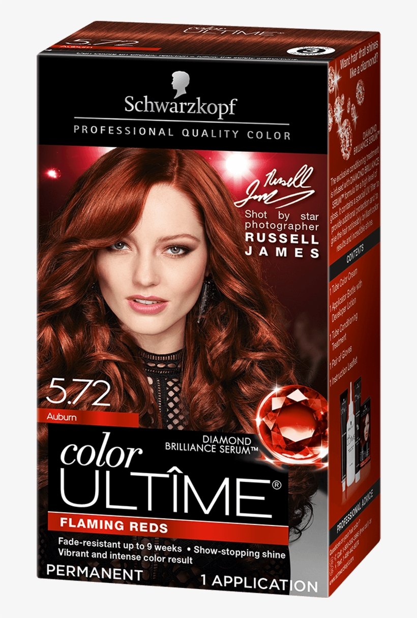 Product Portfolio - 5 - 72 Auburn - Schwarzkopf Color Ultime Hair Colour Brown, transparent png