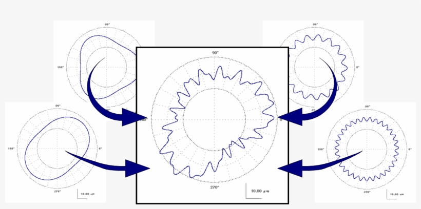 Each Of The Four Shapes Around The Edges Represent - Circle, transparent png