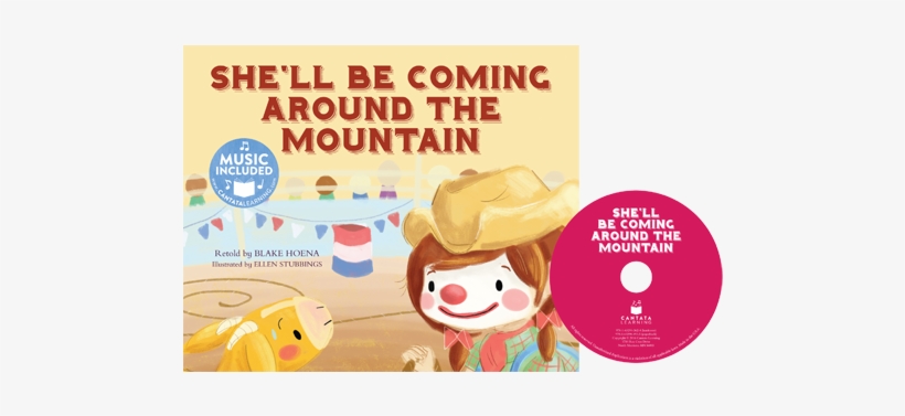 Full Size - She'll Be Coming Around The Mountain [book], transparent png