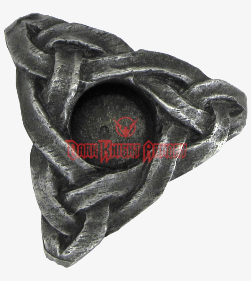 Mini Pewter Triskelion Candle Holder - Dryad Designs Triskelion Mini Pewter Candle Holder, transparent png
