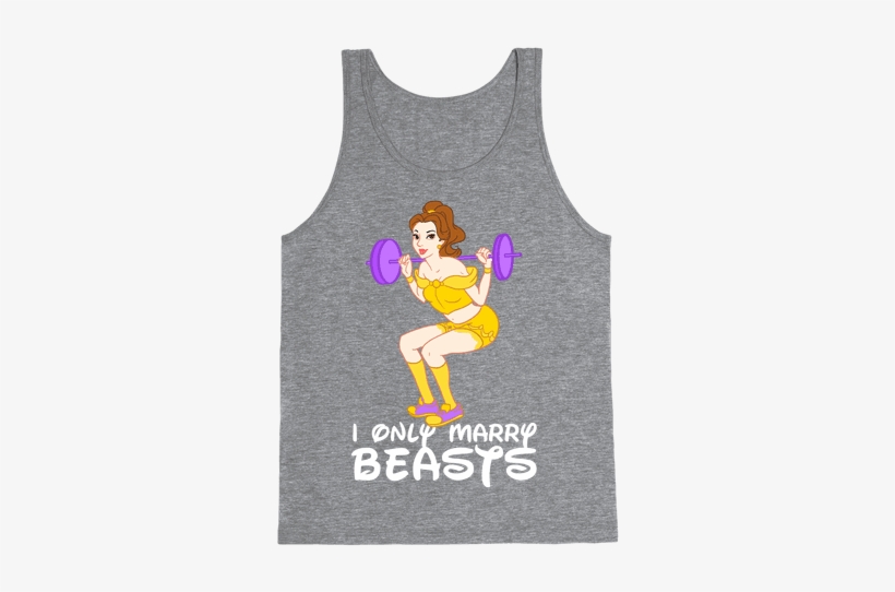 I Only Marry Beasts Tank Top - All You Need Is Vodka, transparent png