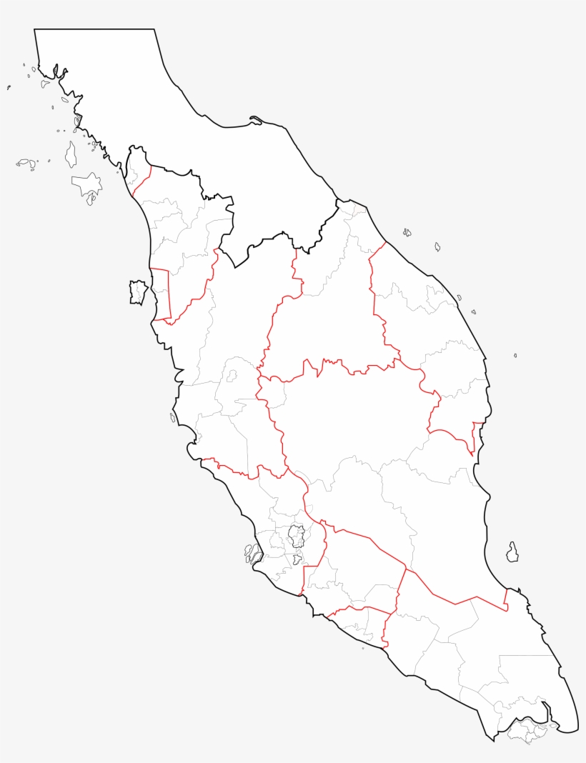 This Free Icons Png Design Of Blank Map Of Peninsular, transparent png