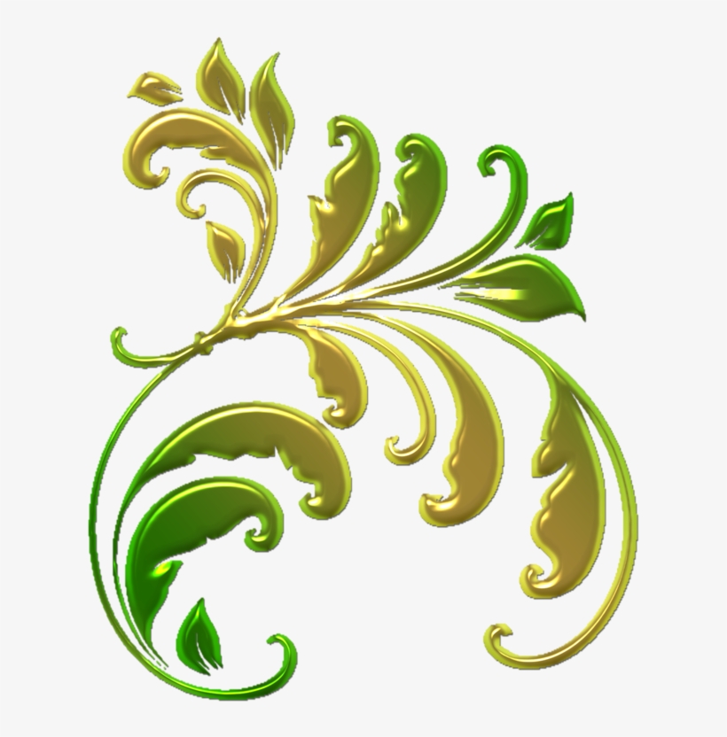 Green/gold - Clip Art, transparent png