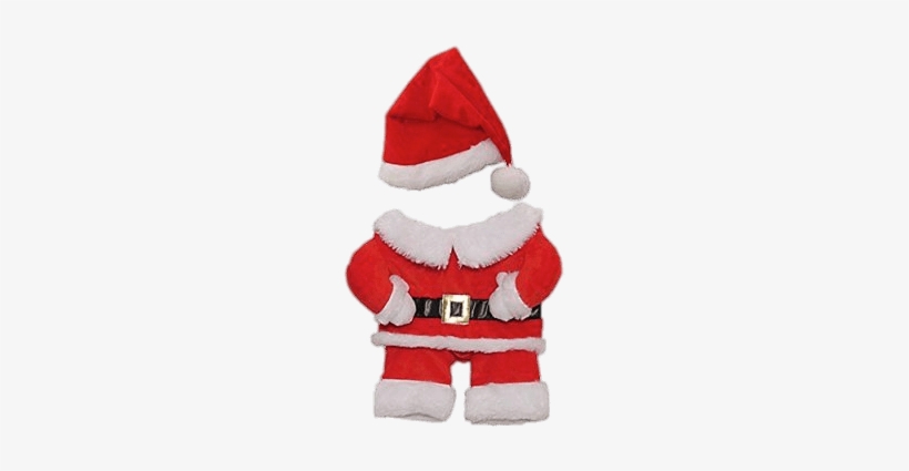 Christmas Outfit For Dogs - Rosewood Christmas Santa Claus Dress Up X Small, transparent png