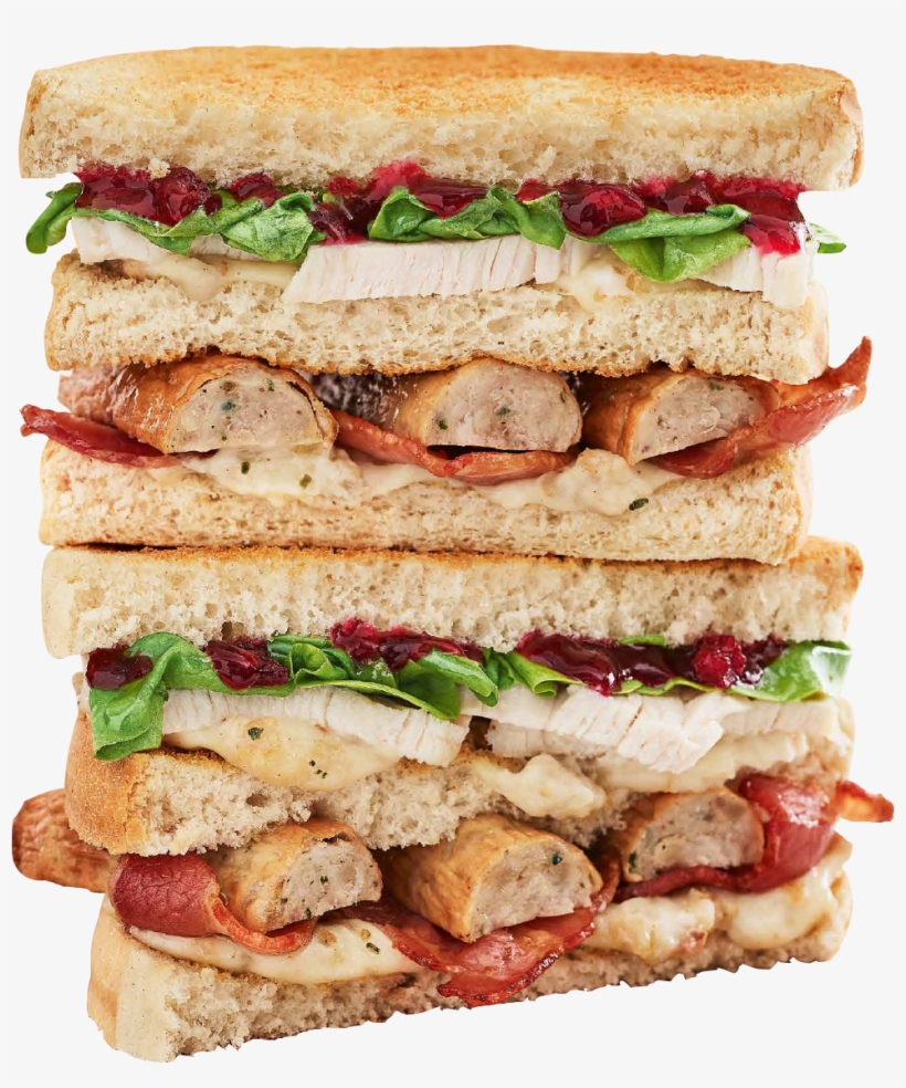 Costa Christmas Club Sandwich - Club Sandwich, transparent png