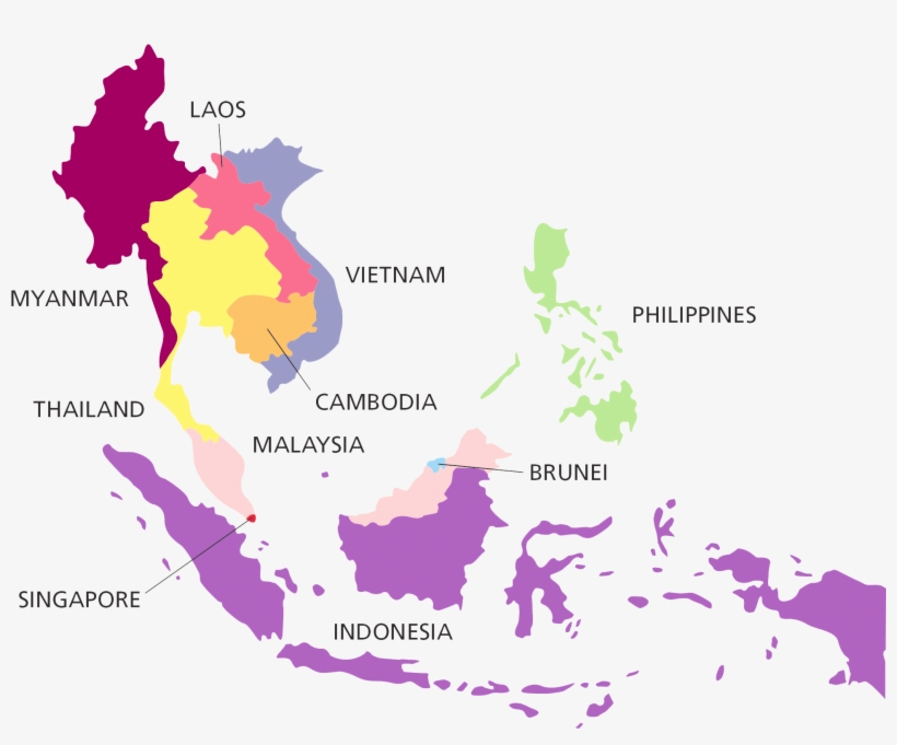 Living In Malaysia - Neighbor Countries Of Philippines, transparent png