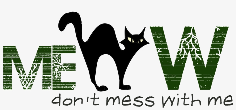Don't - Cats Word Art, transparent png