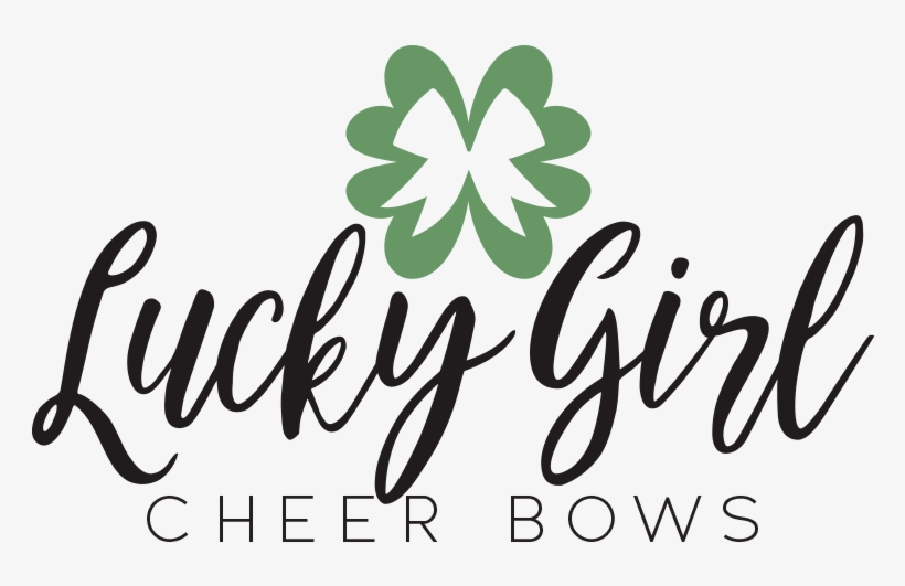 Lucky Girl Cheer Bows ~ Cheerleading Hair Bows And - Middle Buckle Buddy Lion, transparent png