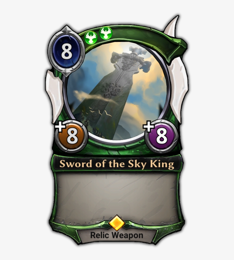 Sword Of The Sky King - Eternal Card Game Talir, transparent png