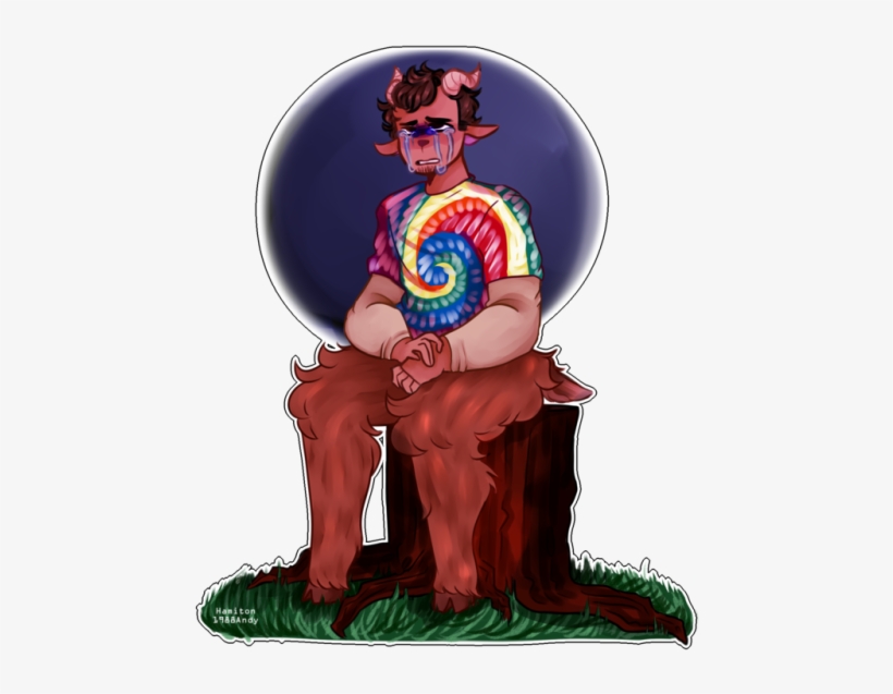 George Back At It Again Making Me Cry, This Time As - Grover The Lightning Thief Musical, transparent png