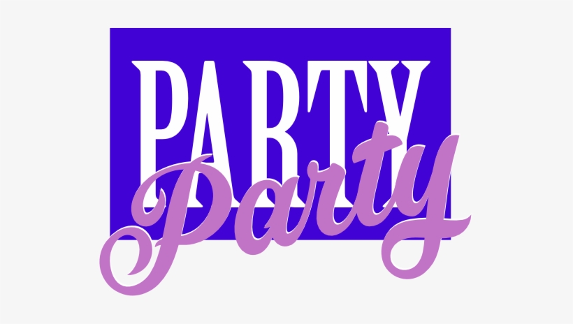 Party Party Inc - Calligraphy, transparent png