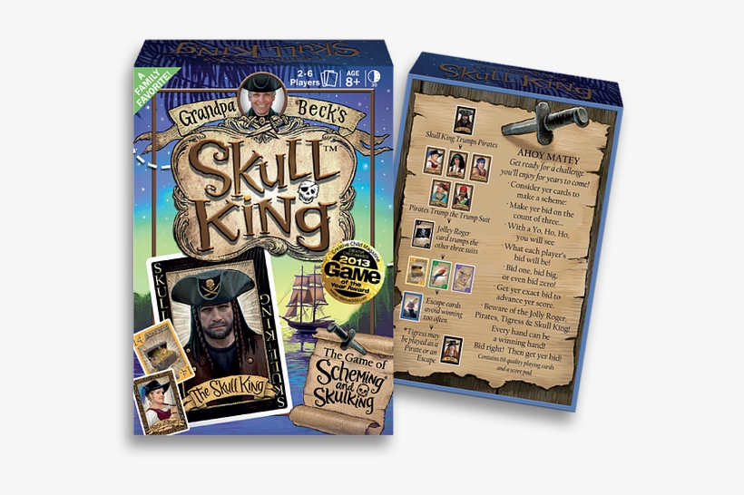 Skull King Card Game - Grandpa Beck's Games Grandpa Beck's Skull King,, transparent png
