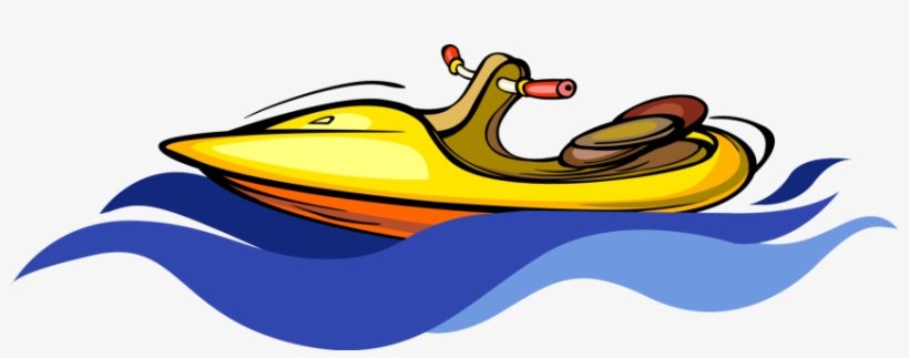 Free Png White Jet Ski Png Images Transparent - Jet Ski Cartoon, transparent png