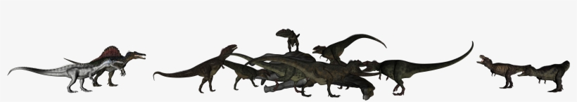 Giganotosaurs Eating Argentinosaurus - Mapusaurus Vs Argentinosaurus, transparent png
