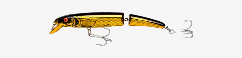 Gold Chrome/black Back - Bomber Jointed Magnum Long A, transparent png