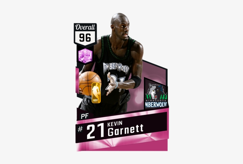 '04 Kevin Garnett Pinkdiamond Card - Pink Diamond Kevin Love, transparent png