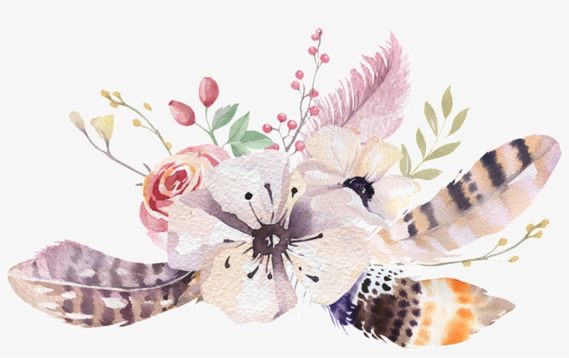 Transparente Ornamento Png Para Aves De Flores - Bohemian Png, transparent png