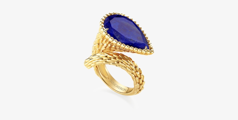 Serpent Bohème Ring, L Motif - Boucheron Serpent Boheme Lapis Lazuli, transparent png