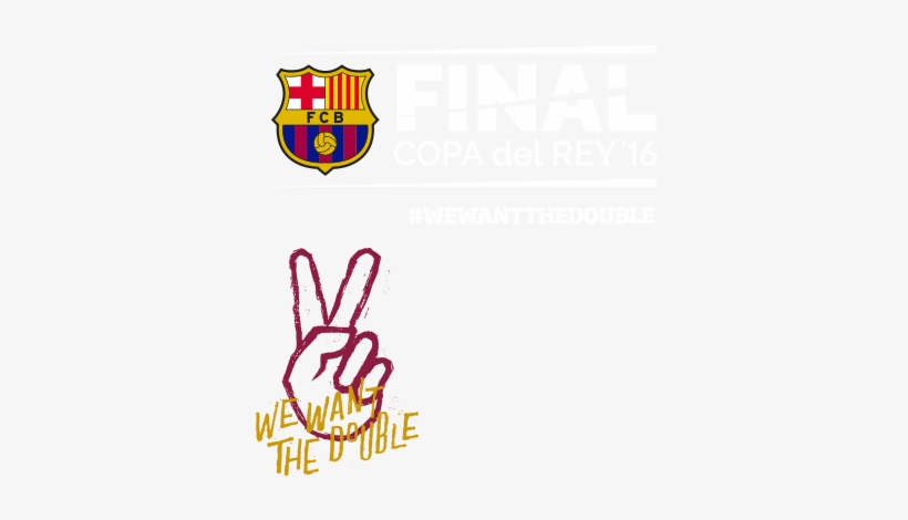 Support The Team In The Cup Final - Fc Barcelona, transparent png