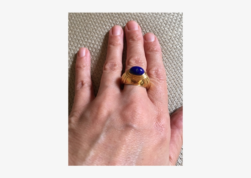 Boucheron Jaipur Lapis Lazuli 18k Yellow Gold Ring - Boucheron, transparent png