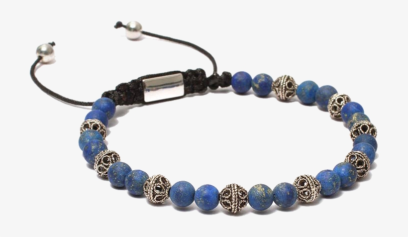 The Macrame Drawstring Styled Bead Bracelet In 6mm - Bracelet, transparent png