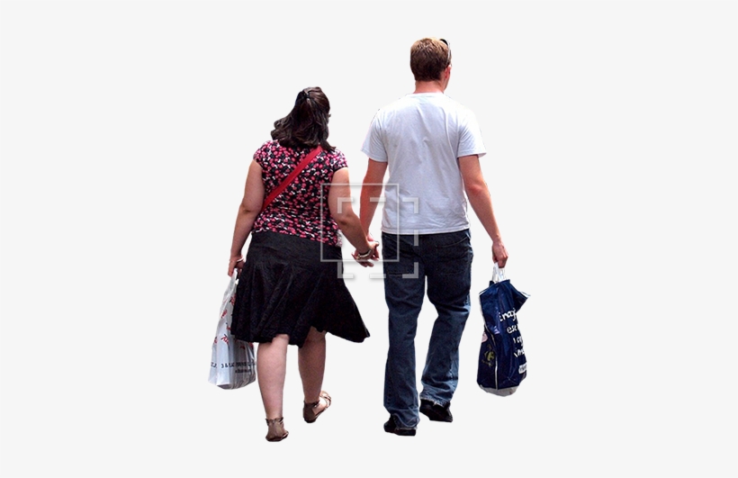 People Shopping Png Couple Shopping - People Doing Shopping Png, transparent png