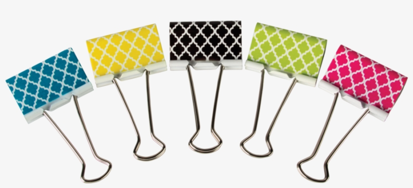 Tcr20669 Moroccan Large Binder Clips Image - Binder Clips Clipart Transparent, transparent png
