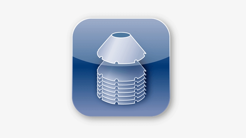 The Disc Stack Of A Flottweg Separator - Lampshade, transparent png