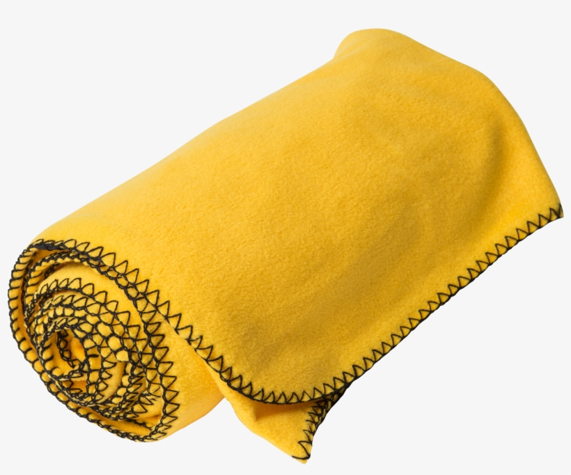 Blanket Png - Yellow Blanket, transparent png