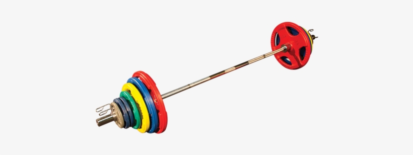 Body Solid Orct455 Colored Rubber Grip Olympic Plate - Body Solid Rubber Grip Oly Set Weight: 300 Lbs, transparent png