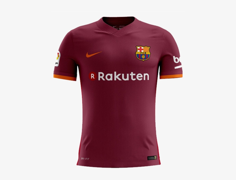 17/18 Barcelona Third Soccer Jersey - Barcelona T Shirt 2018, transparent png