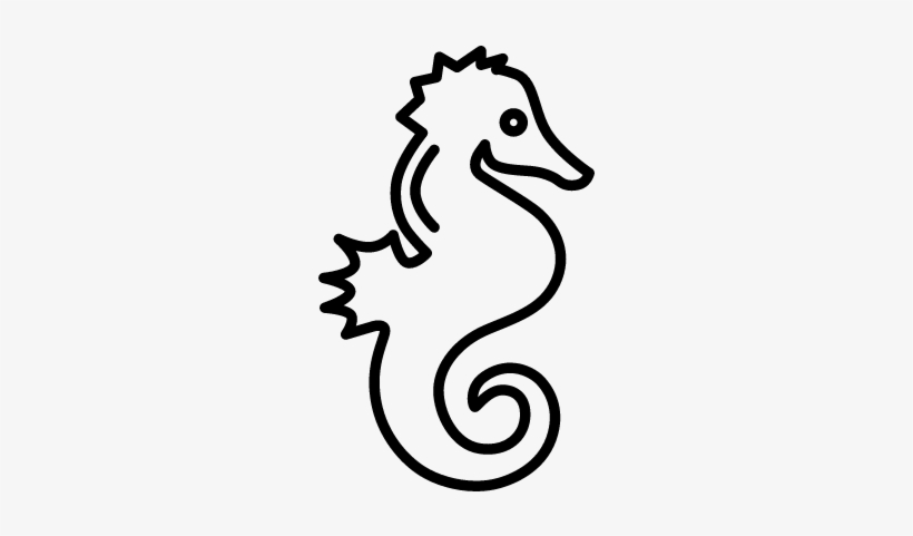Sea Horse Vector - Seahorse, transparent png