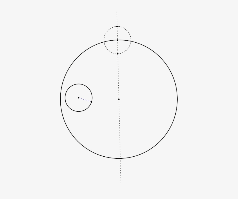 The Next Step Is To Connect The Center Point Of The - Circle, transparent png