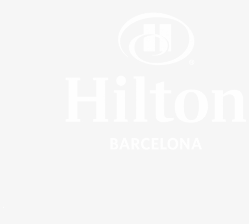 Reservations Trainee, Hilton Barcelona - Crowne Plaza White Logo, transparent png