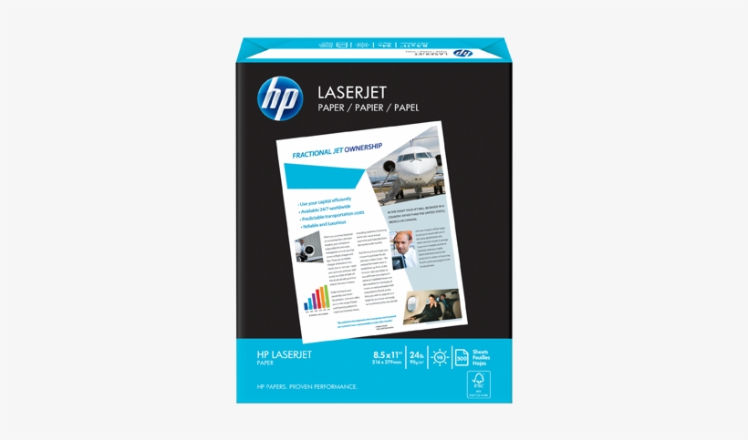 Hp Laserjet Paper-500 Sht/letter/8 - Hp Premium Laserjet Paper, transparent png