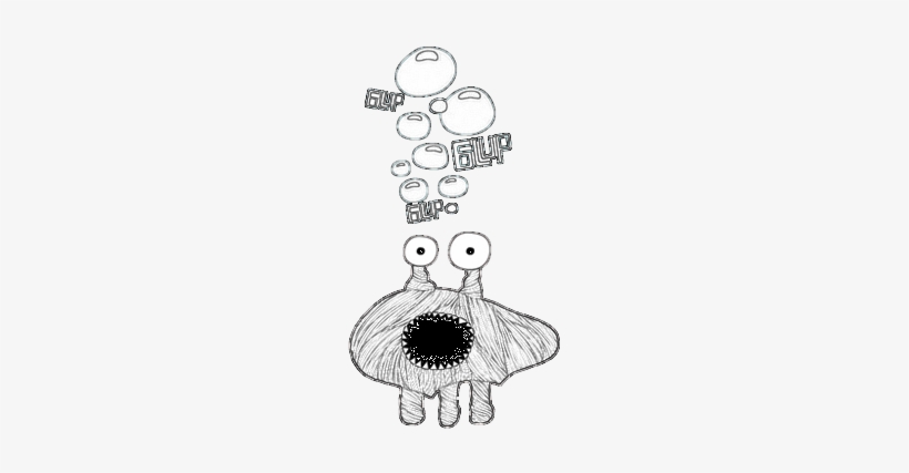 Funny Monsters Pngs - Sketch, transparent png