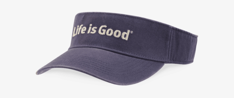 Life Is Good Visor Lig Branded - One Size - Darkest, transparent png