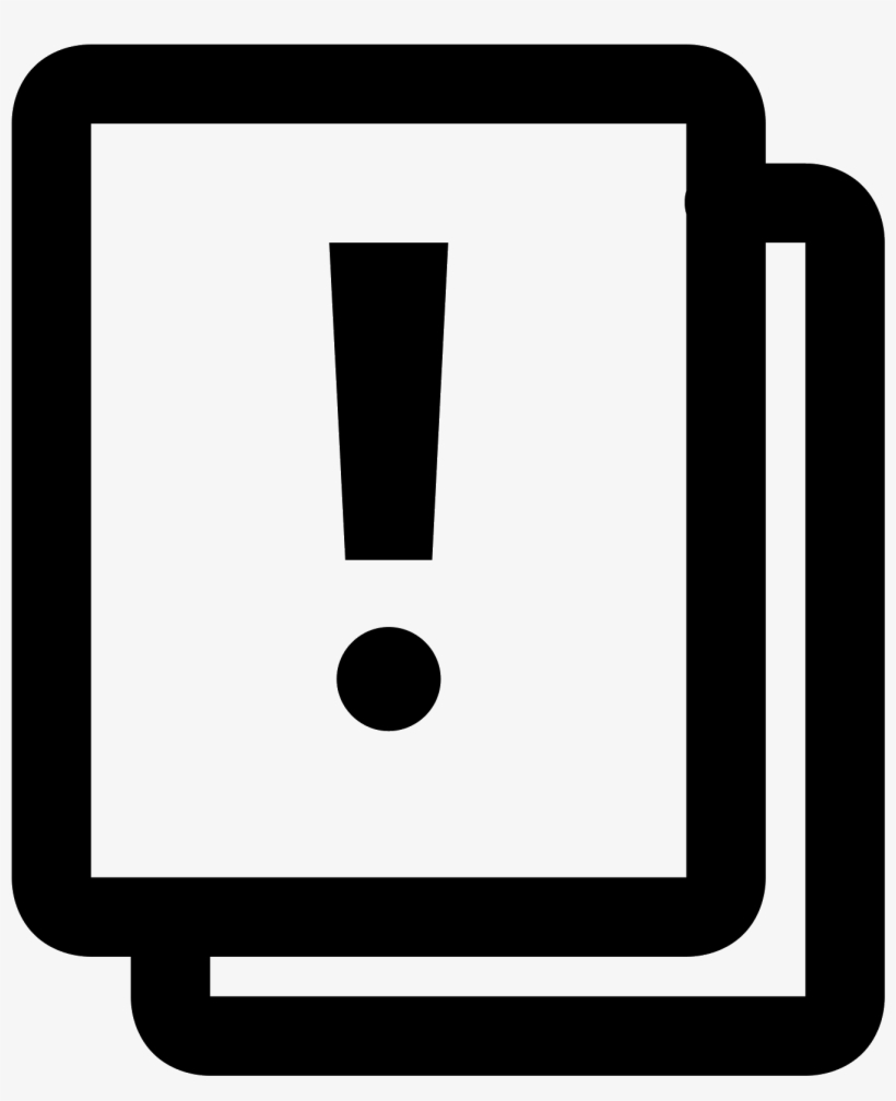 Exclamation Point Icon Png - Respostas Icon, transparent png