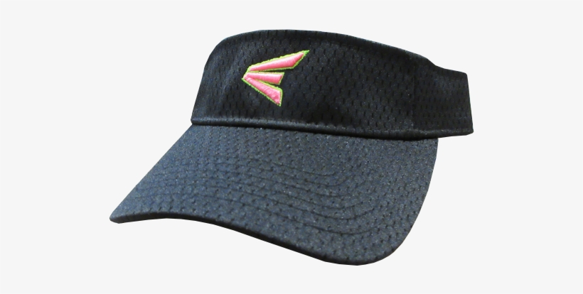 Easton Visor By Pacific All Black/neon Green/neon Pink - Baseball Cap, transparent png