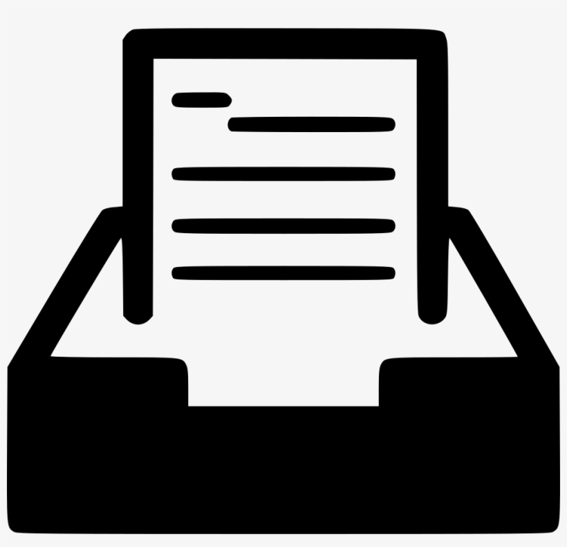 Paper Tray Letter - Emailtray, transparent png